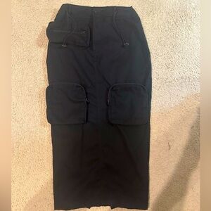 Pencil skirt cargo style